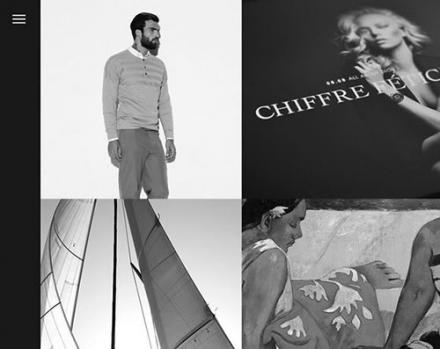 網頁設計中導航菜單示例圖